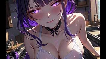 Shogun Raiden Part 2: Intense Femdom JOI CEI in Spanish Anime