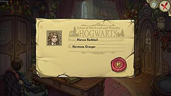 Oh wow, she tries jerking me off in innocent witches gameplay 😏 part 5