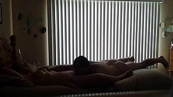 fucking my hot wife on hidden cam, she screams with every thrust