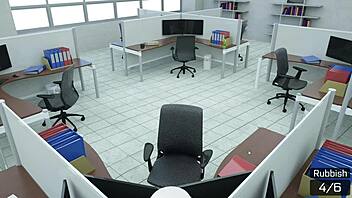 Complete gameplay of Milfy City part 28.1.0 with office deepthroat scenes.