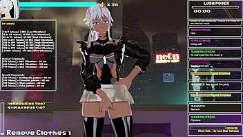 athena airis masturbates with toys in chaturbate archive 13, full of 3d hentai sex 😈