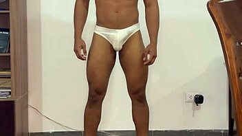 Lingerie casting turns into gay anal porn with curious hetero