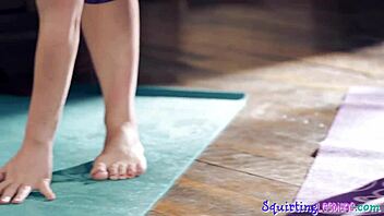 Fingered Beauty Squirts After Meditating