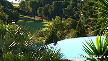 Alexa Flexy Loves Anal with Two Big Cocks Outdoors