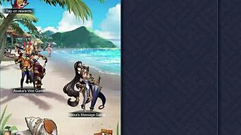 18-year-old interacts with step mom and friends in comic style