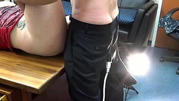 violet navy says, 'casting main on the sofa.'