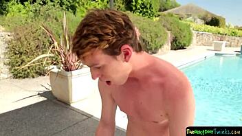 naughty twinks fucking in outdoor orgy