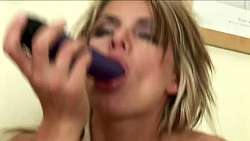 Dark-Haired Slut's First Porn with Toy Fucking in Wet Pussy