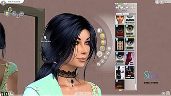 Designing an Indian Teen Sim Character
