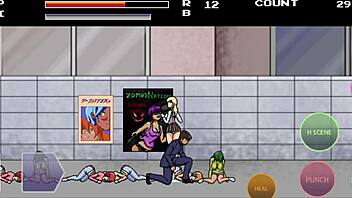 Hentai adventure with street girls