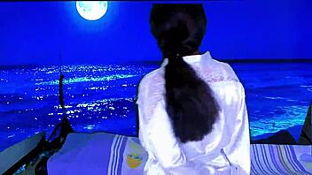 i teased agarabas with a handjob on the caribbean beach