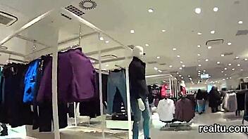 stellar czech teen seduced in supermaket and pounded in pov