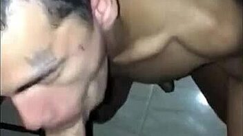 Watch gay sex in the barbershop with BDSM and oral