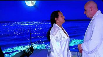 i teased agarabas with a handjob on the caribbean beach