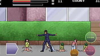 Hentai adventure with street girls