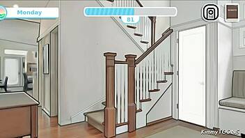 in sexnote, stepb discovers his stepsis's hidden huge bad dragon dildo in the shower.