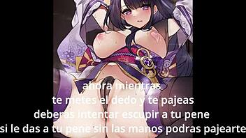 Shogun Raiden Part 2: Intense Femdom JOI CEI in Spanish Anime