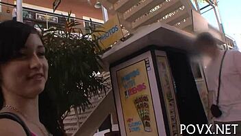 mandy sky gets bent over for rough pounding