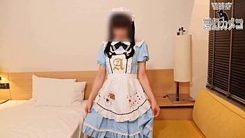 I Shot This Personal Video With Cute Asian Idol In Cosplay, Her First Gangbang Creampie