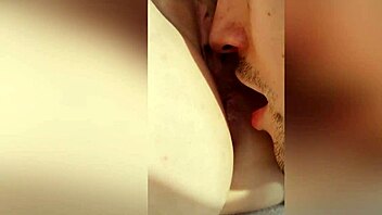 hot rimming, ass massage, fingering shaved pussy, anal masturbation pov