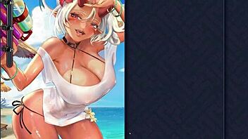 asaka's kinky beach sex party with group games