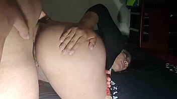 Sex before the party ends with a massive squirt