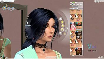 Designing an Indian Teen Sim Character