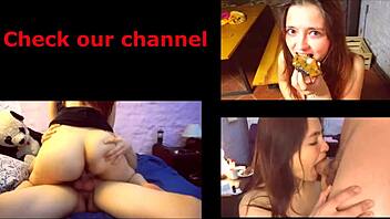 Kyle ejaculates in my delicious buttocks, big ass teen 18+