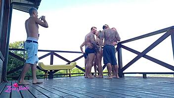 Leaked College Orgy Video!