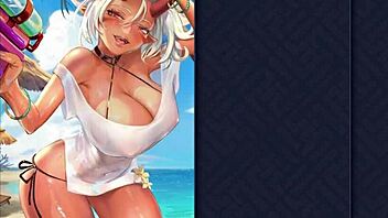 asaka's kinky beach sex party with group games