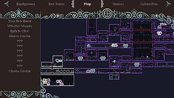 Watch the flip witch game where she gives a titjob