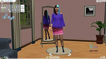 Designing an Indian Teen Sim Character