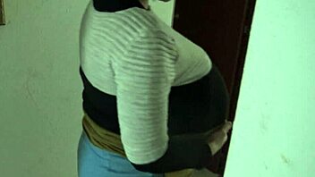 Pregnant Stepmom’s Wild Bathroom Anal Feels So Intense!