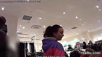 stellar czech teen seduced in supermaket and pounded in pov