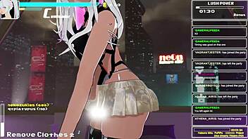 athena airis masturbates with toys in chaturbate archive 13, full of 3d hentai sex 😈