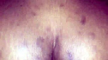 Ebony teen 18+ rides cowgirl style in homemade creampie session with amateur black partner