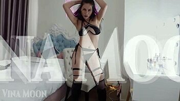 Hot girl with big natural tits cheats with a well-endowed man after a party