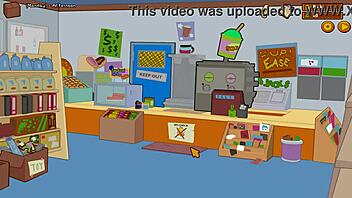 3D animated Simpsons porn - Burns' mansion - Sext maid