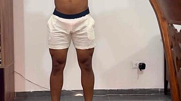 Lingerie casting turns into gay anal porn with curious hetero