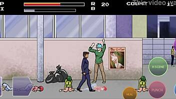 Hentai adventure with street girls