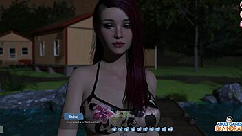 Big cock helps hot girls by the dock in cartoon porn episode