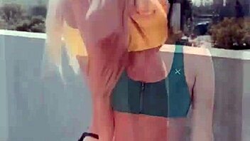 Jade Jantzen偷东西车库惩罚干