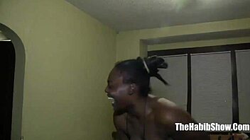 group fucks in ghetto with ripped clothes and striptease