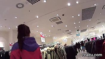 stellar czech teen seduced in supermaket and pounded in pov