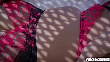 I'm Lela Star, cheating on my husband with ball licking and titty fuck