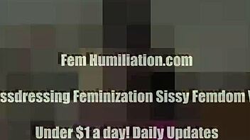 Both these toys are sliding into your sissy ass