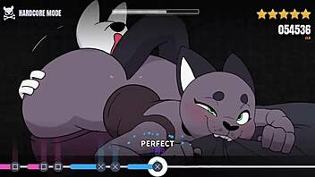 In Beatbanger's new update, the furry character bangs through all levels to 100