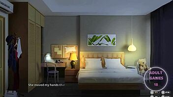 Secret pie in cartoon game anime hentai