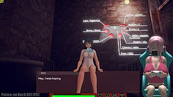 In this PC gameplay of Painrein hentai game, enjoy the anime story in Spanish download