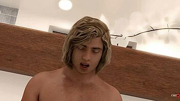 3D animated porn with mouth fetish and early morning theme